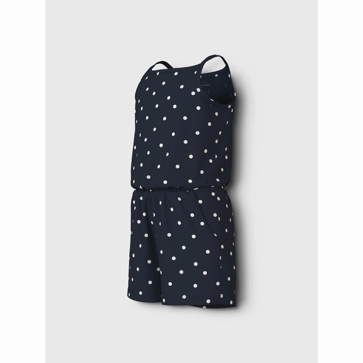 Name It Dark Sapphire Dot Vigga Strap Suit F1 Slim Simple Bold Lightweight