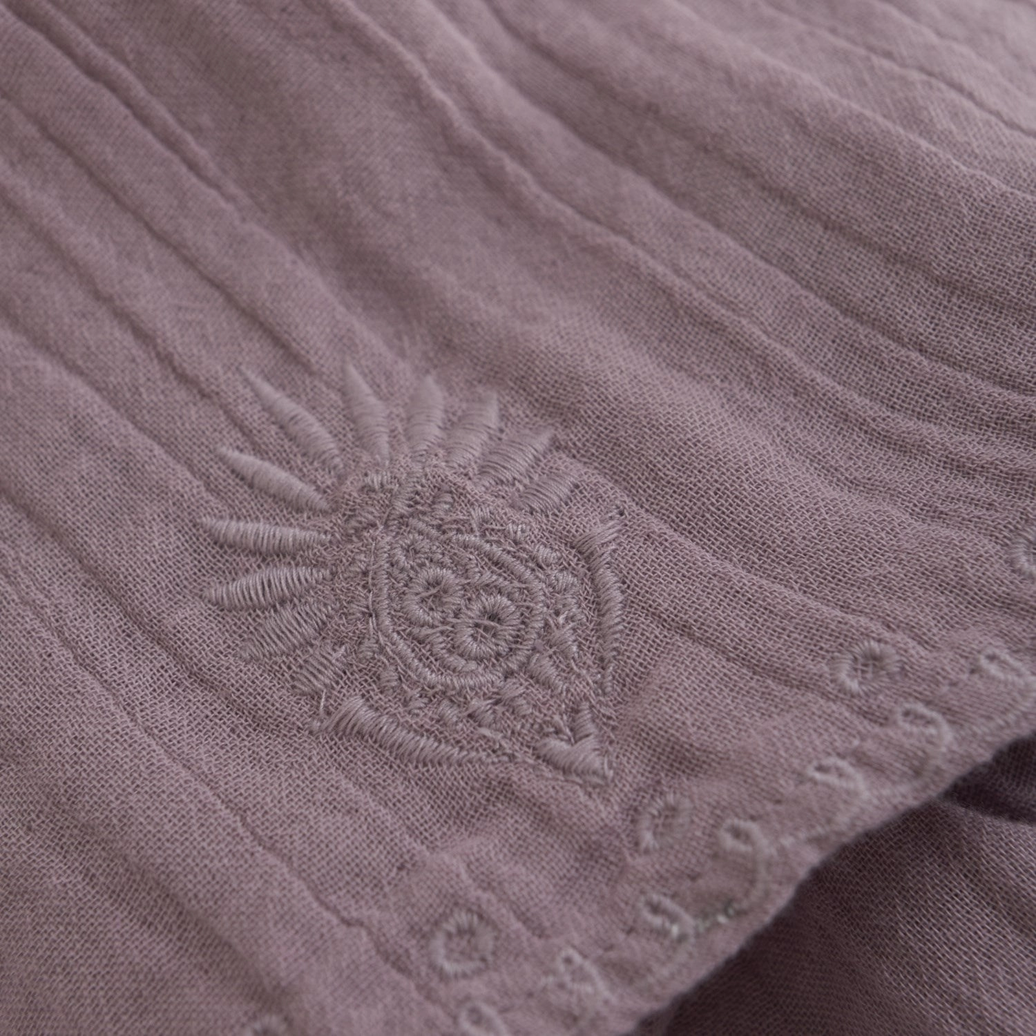 Material Innovation Minymo Elderberry Skirt With Embroidery