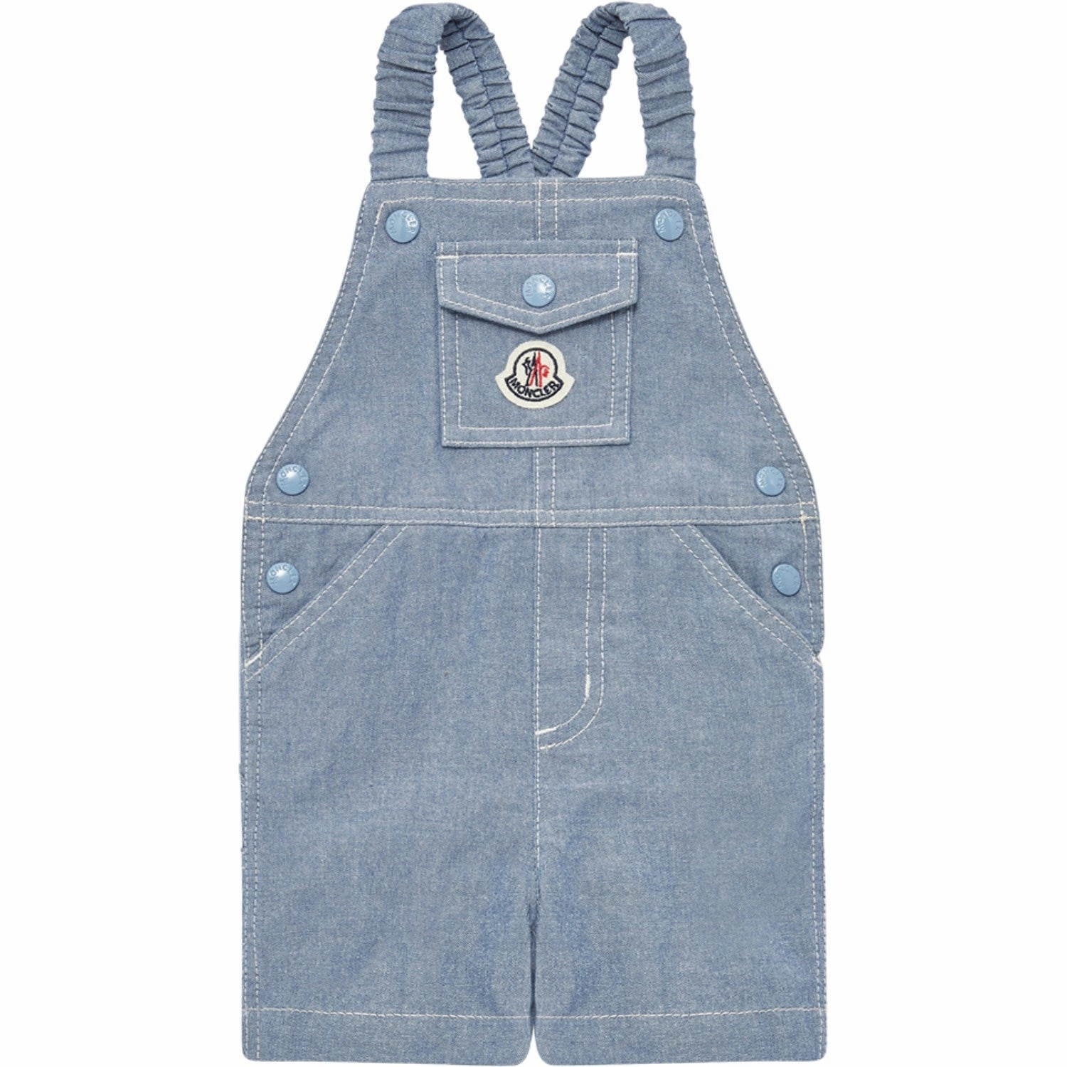 Retro Teen Moncler Medium Blue Overalls