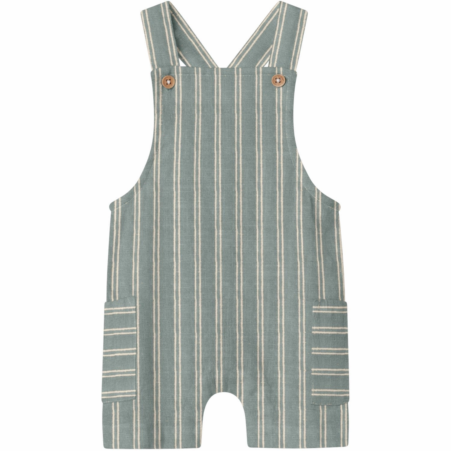 Retro Kids Retro Daily Name It Slate Gray Halom Short Overall