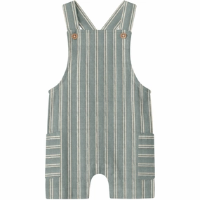 Retro Kids Retro Daily Name It Slate Gray Halom Short Overall