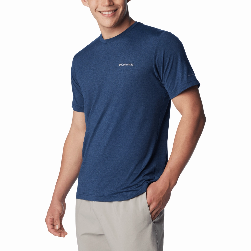 Columbia Tech Trail T-Shirt Men Fashion Ready Soft Wearable
