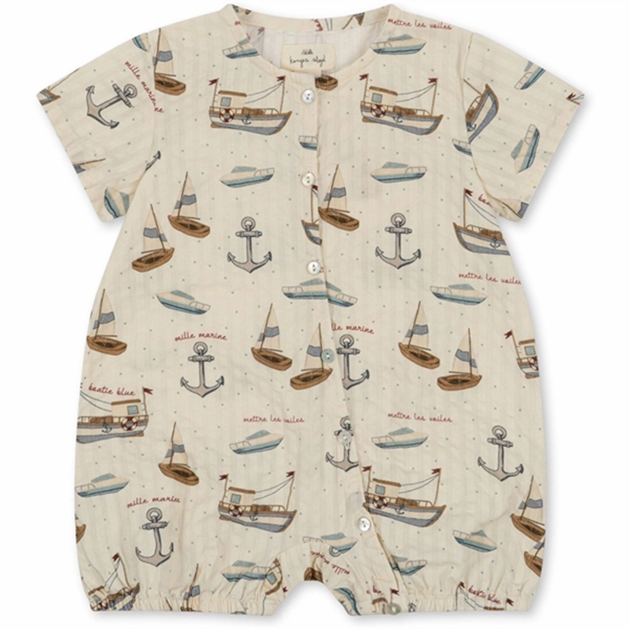 Soft Loose Konges Sl?jd Sail Away Ace Romper
