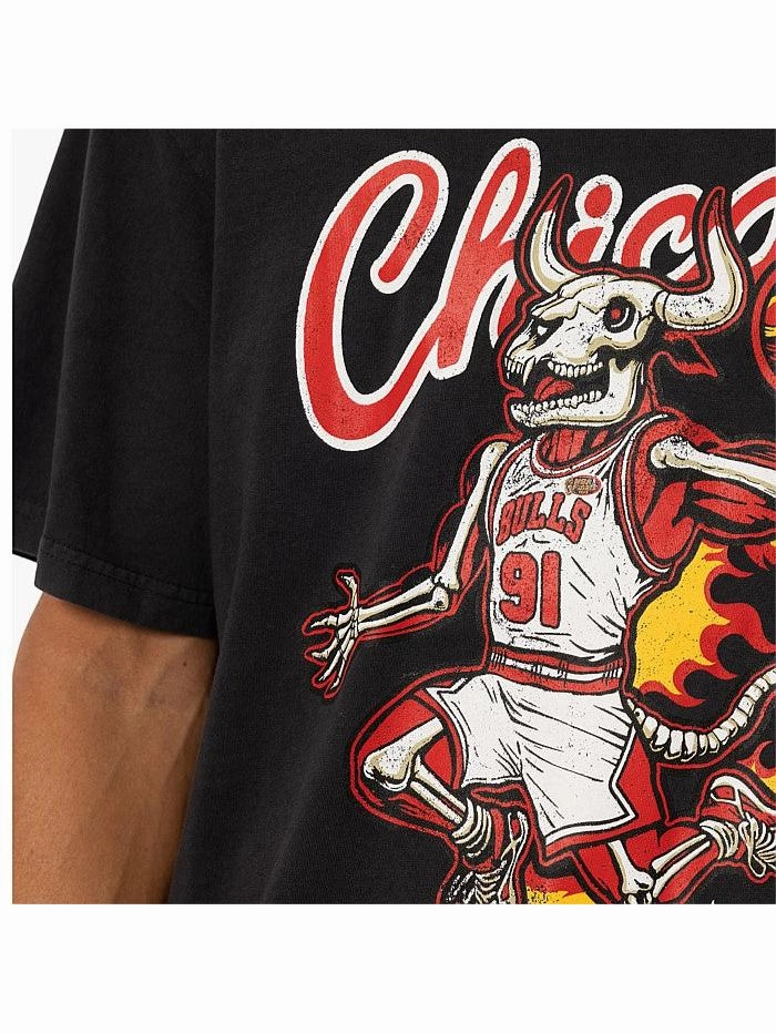 Chicago Bulls On Fire Tee Everyday Casual