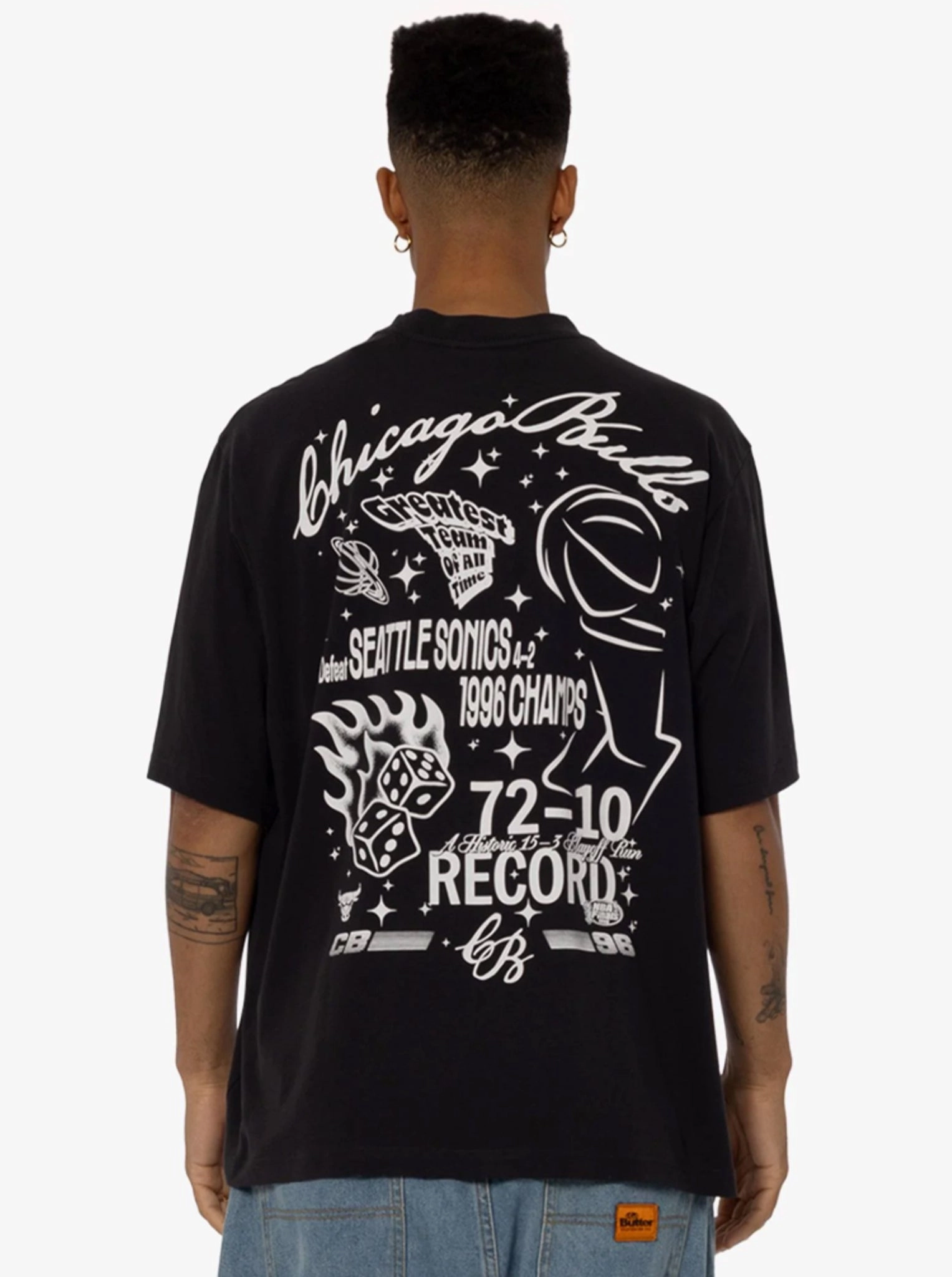 Chicago Bulls Roll The Dice Tee Casual Essentials