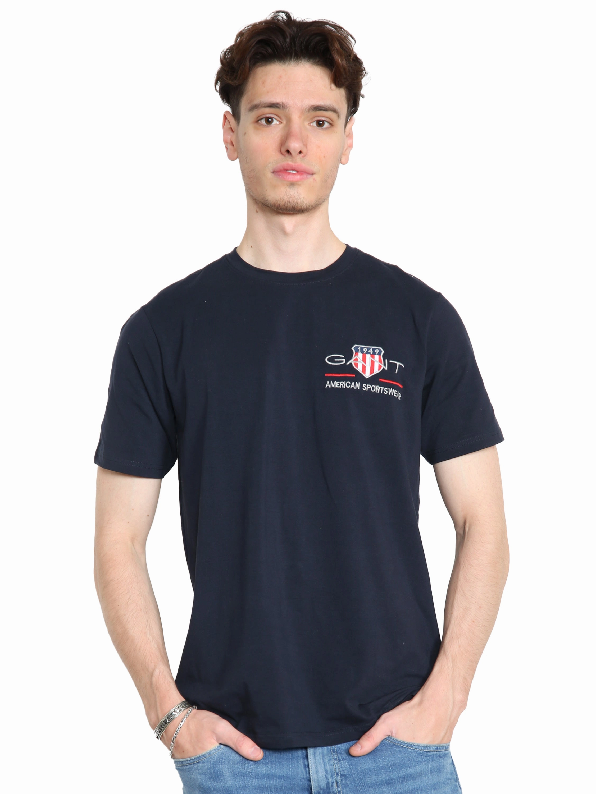 Gant American | Mens Crew Neck T-Shirts Soft & Smooth Breathable fabric