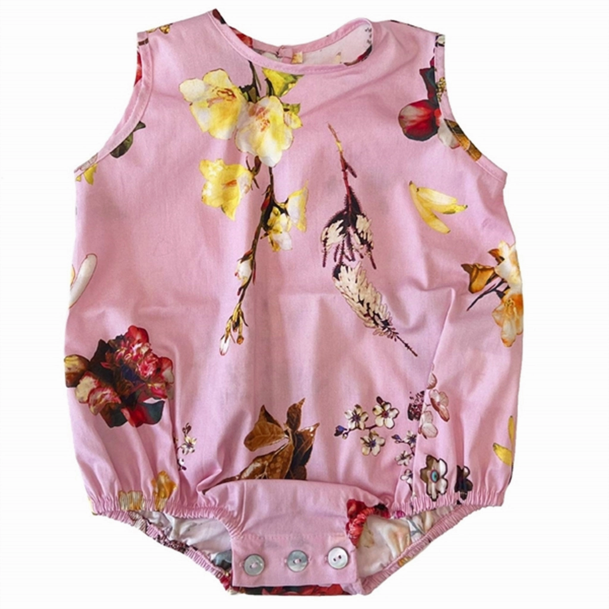 Soft Shopping Christina Rohde 812 Baby Romper Pink Floral