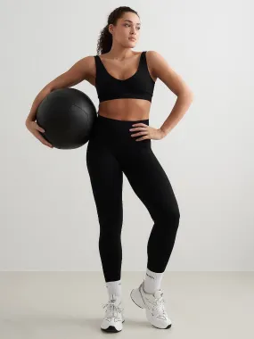 Black Shape Seamless Tights Daily Routine Body Shaping