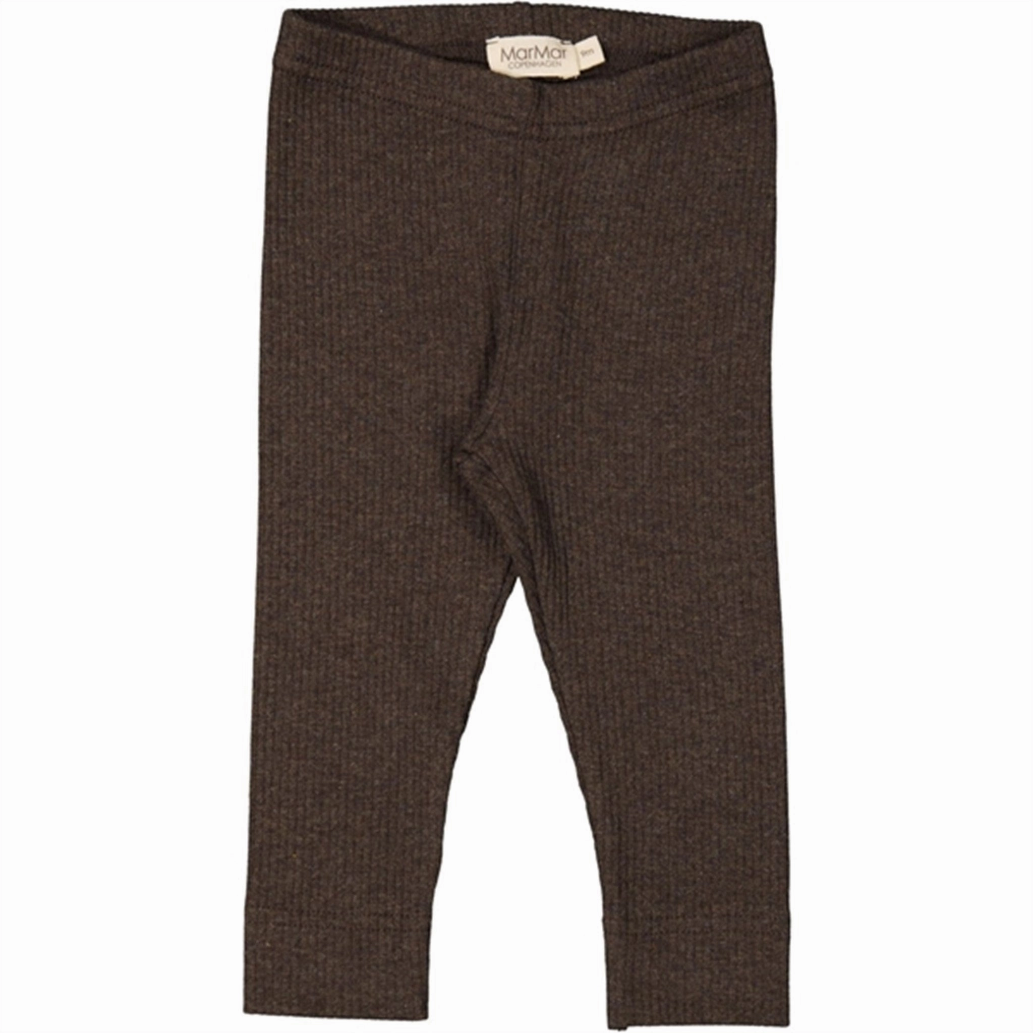 Daily Routine Fitness Lover All-day Comfort MarMar Modal Deep Choco Melange Leggings