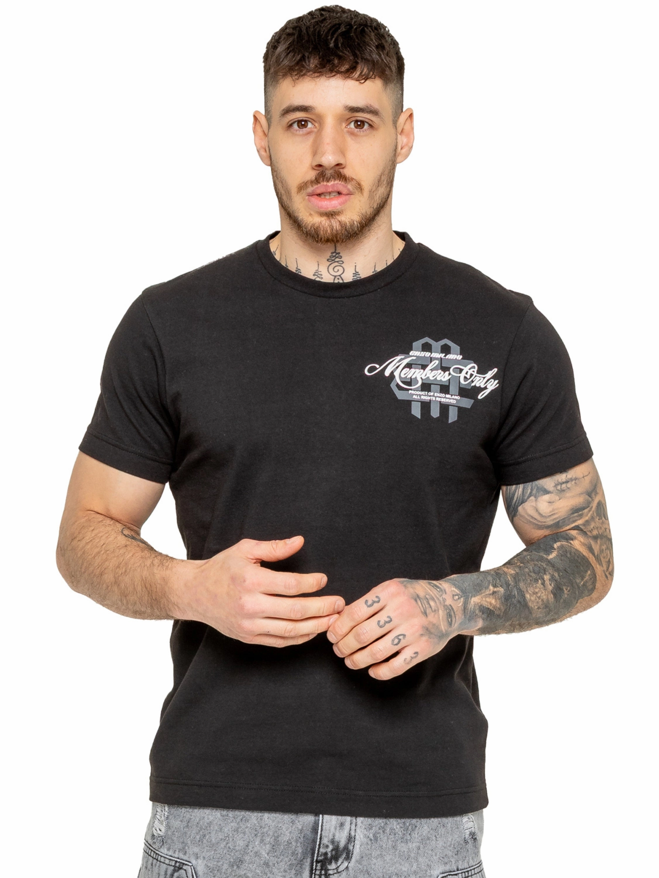 Enzo | Mens Printed T-Shirt Trendy Piece
