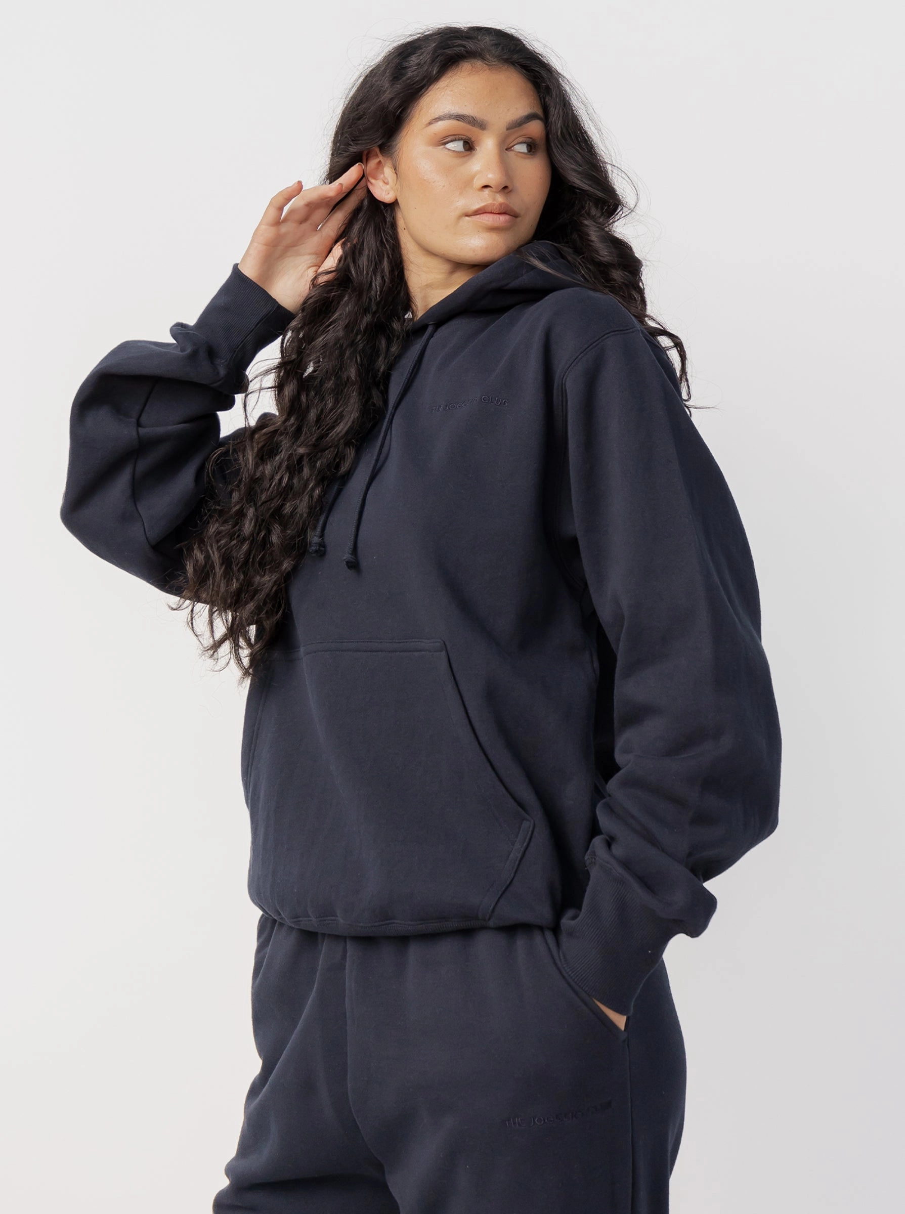 Classic Hood in Midnight High Neck