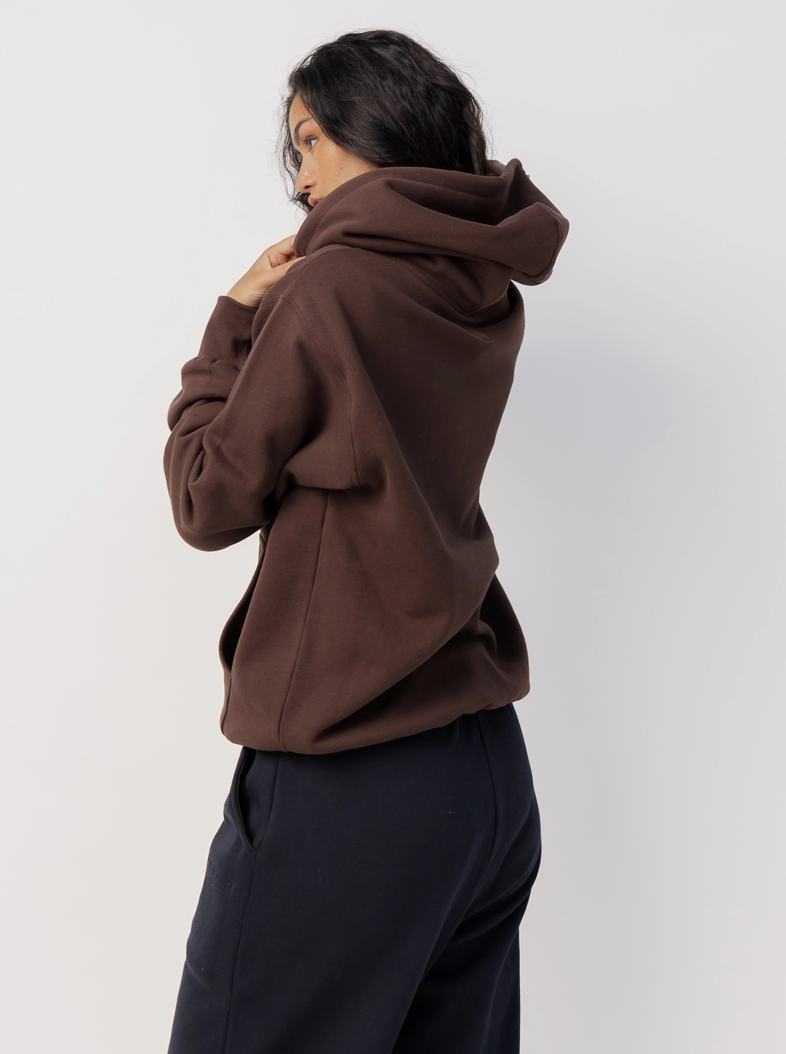 Classic Hoodie in Espresso Shrew like