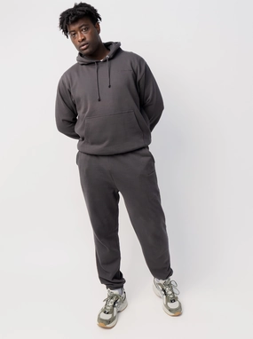 Classic Joggers In Washed Black Personalizable