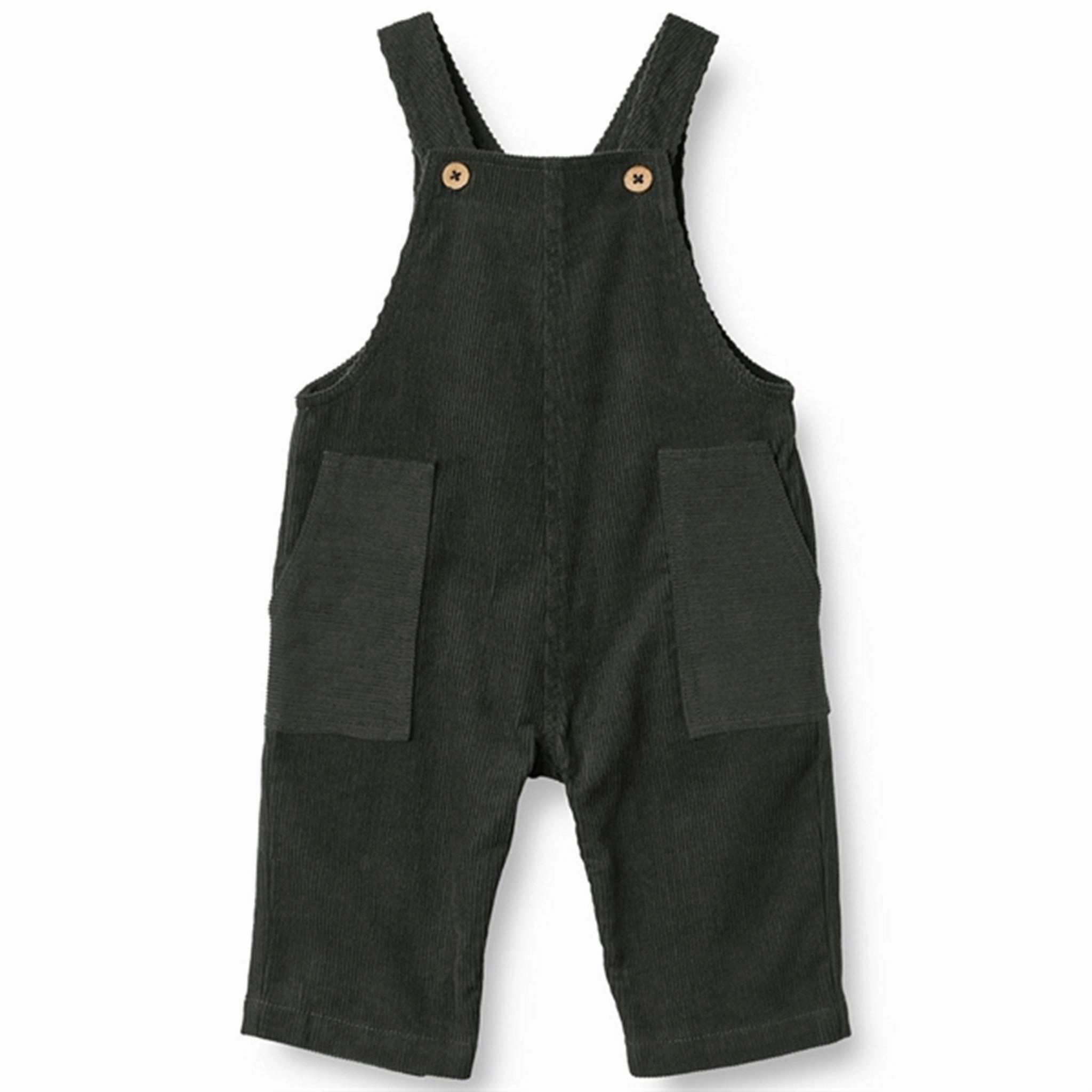 Flexible Waistband Wheat Navy Viggo Overall