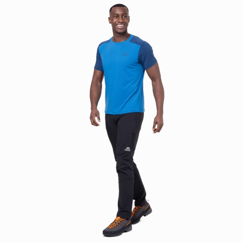 Mountain Equipment Headpoint Block T-Shirt Men Anti Bacterial Treatment