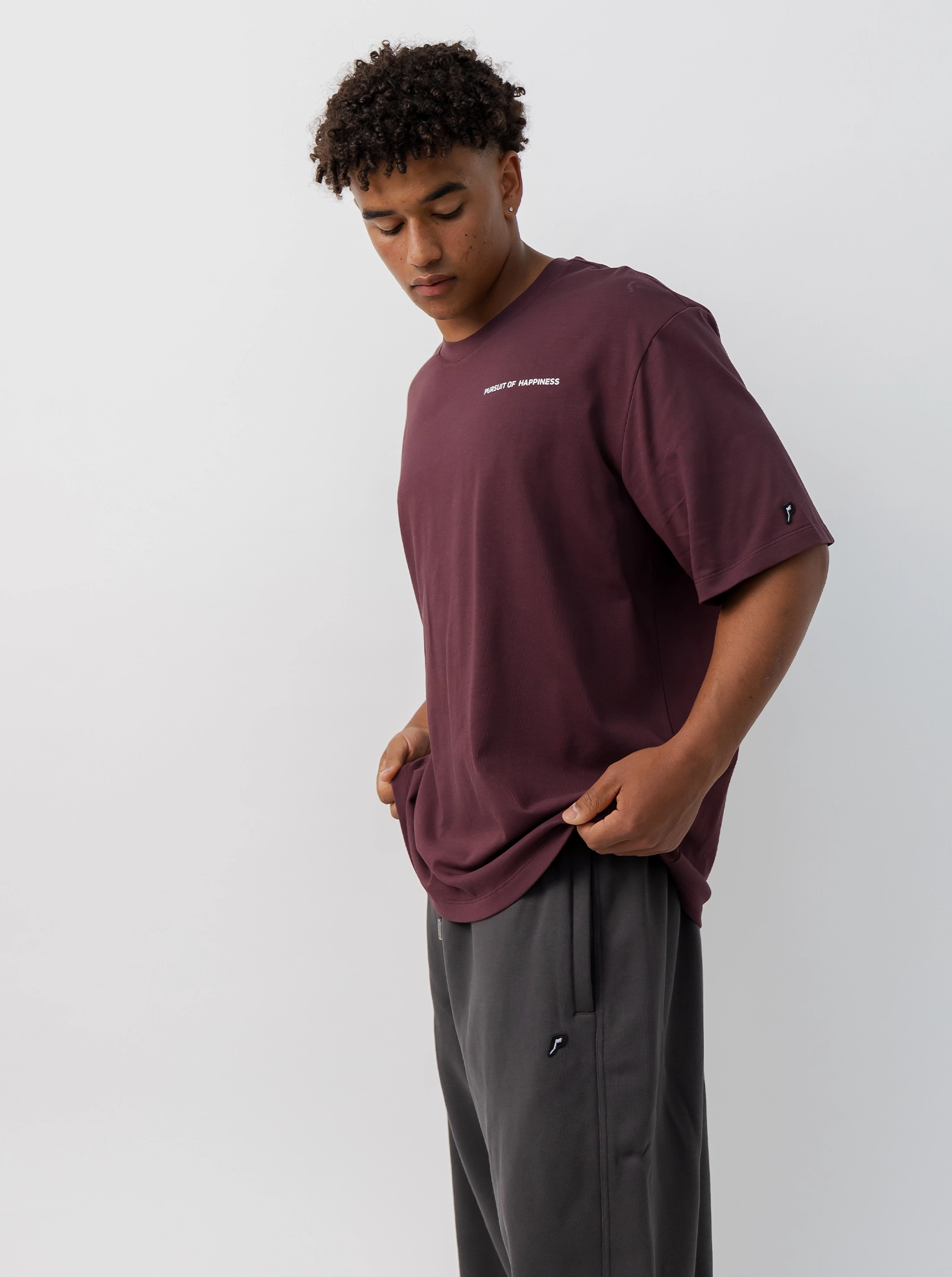 Classic Logo Heavyweight Track Tee Thermoregulating Fabric