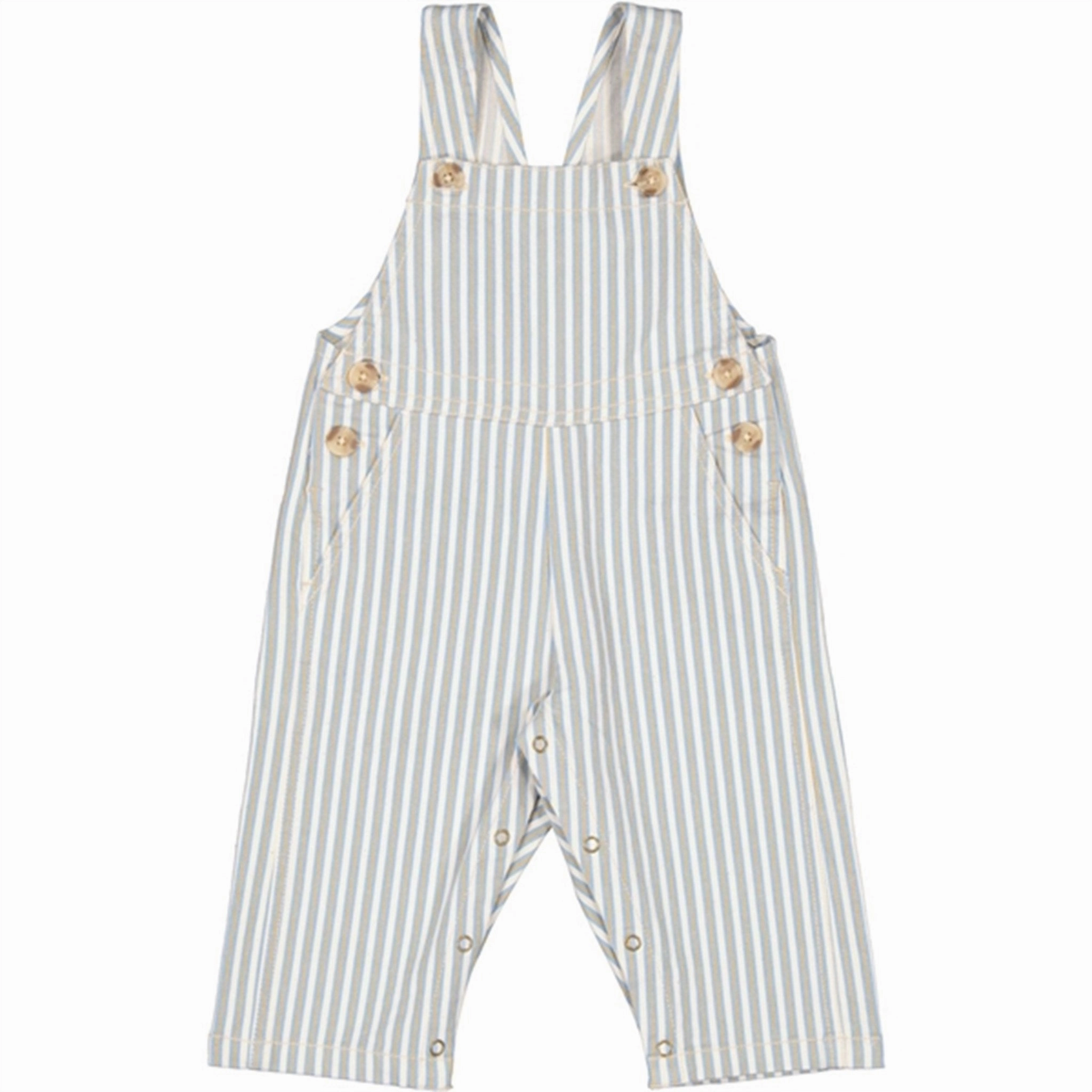 MarMar Alpine Lake Stripe Ruben Overalls Casual Wear Detachable belt