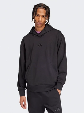 All SZN Fleece Hoodie Unisex Gothic style Scoop neck