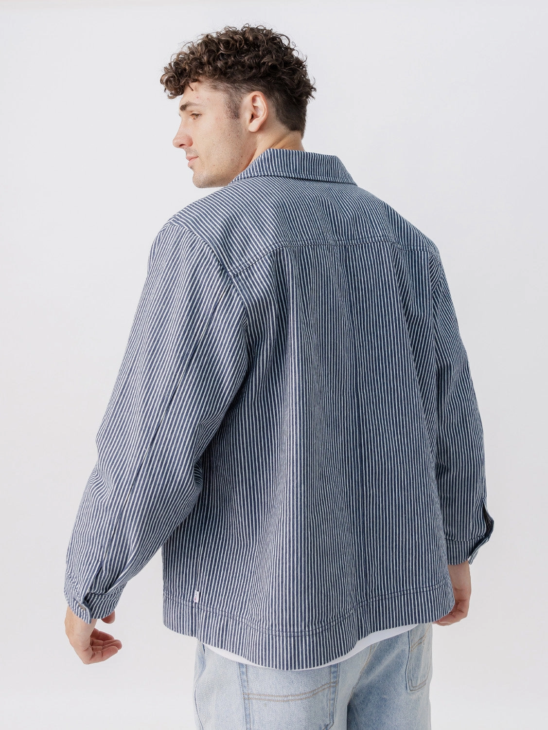 Soft Touch Striped Jacket