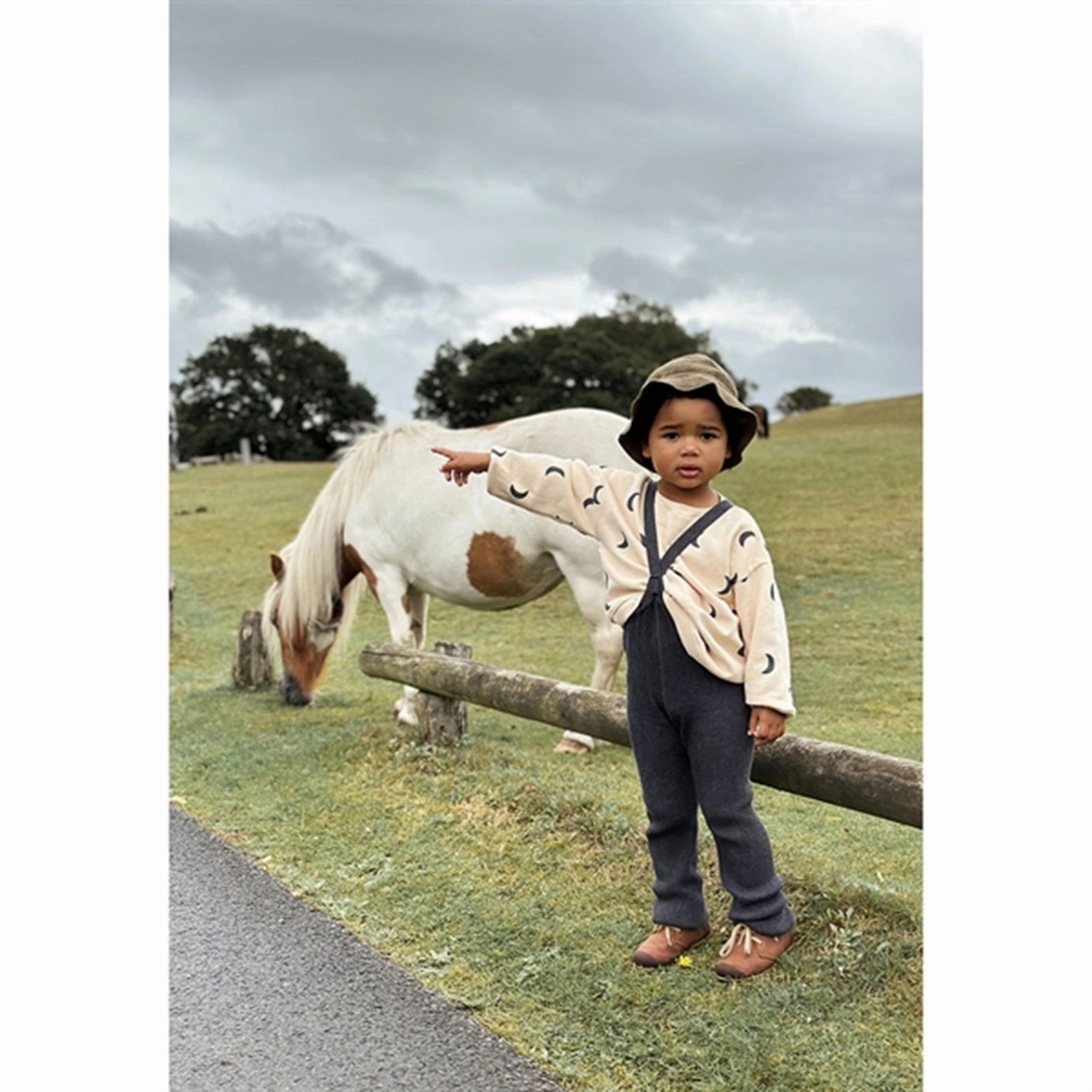 Breathable Active Wear Easy Motion Silly Silas Roomy Footless Dark Grey Blend