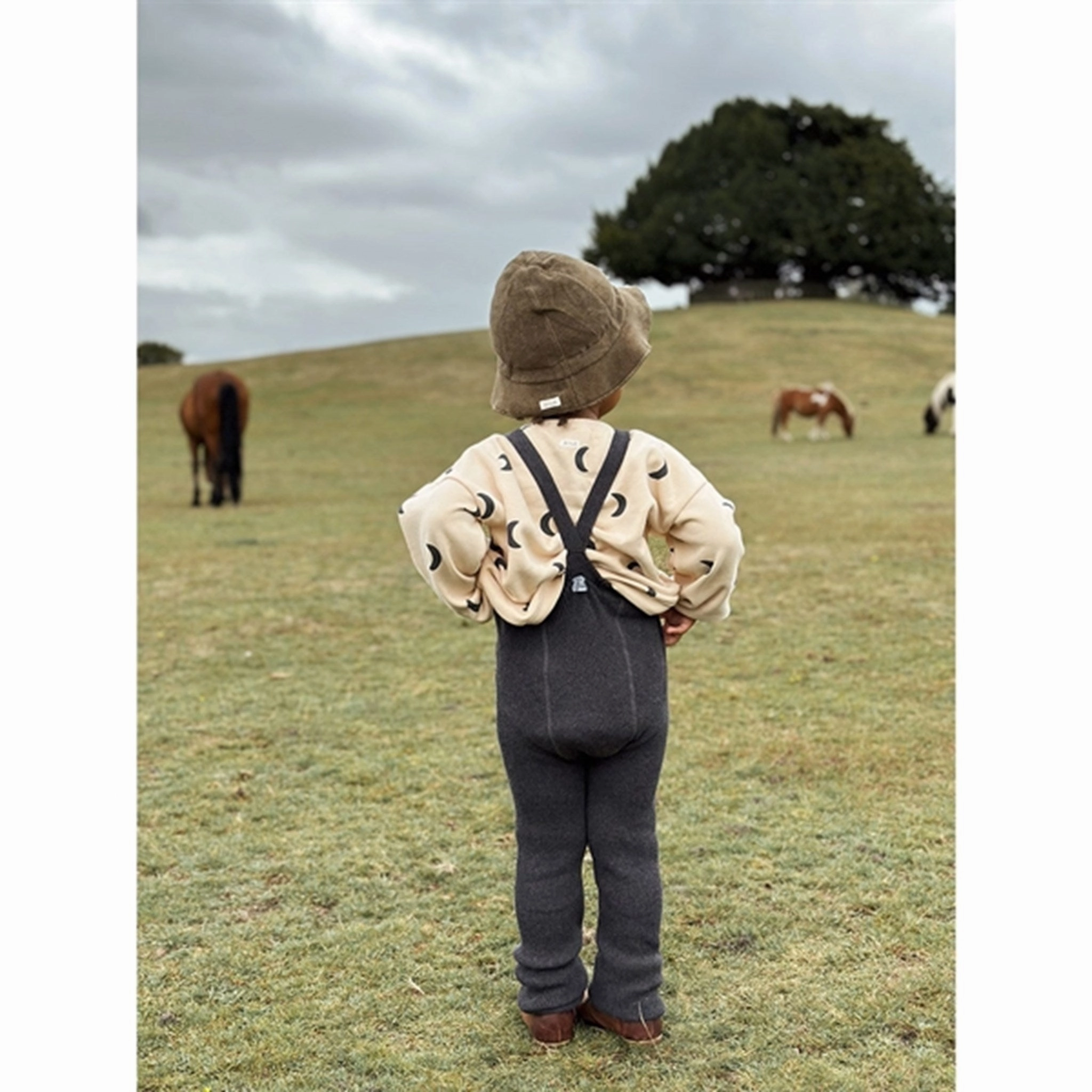 Silly Silas Roomy Footless Dark Grey Blend Outdoor Lover Thermal Warm Studio Practice Comfort Seeker