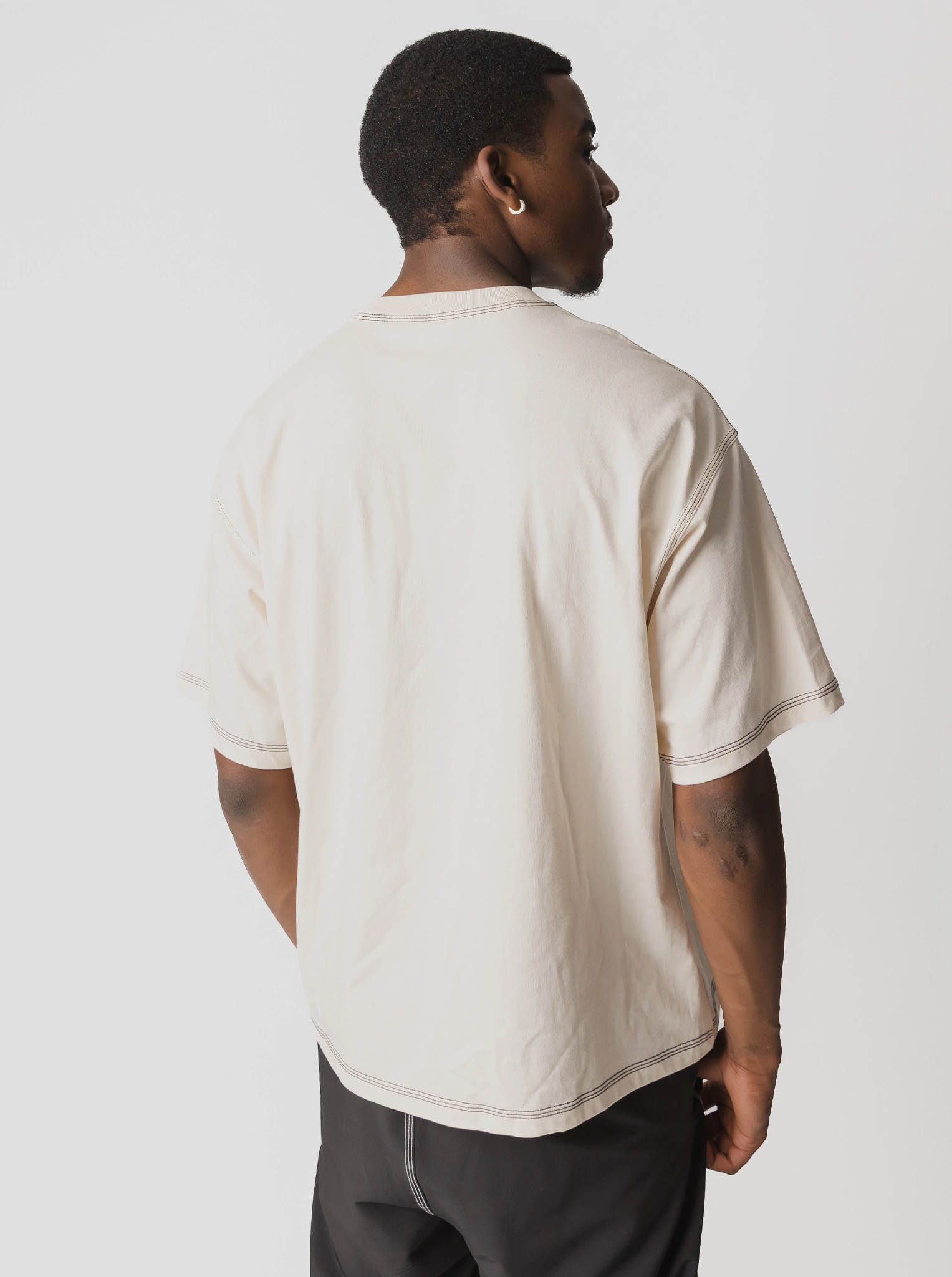 Reinforced Shoulders Non Fading Material Trefoil Essentials Tee