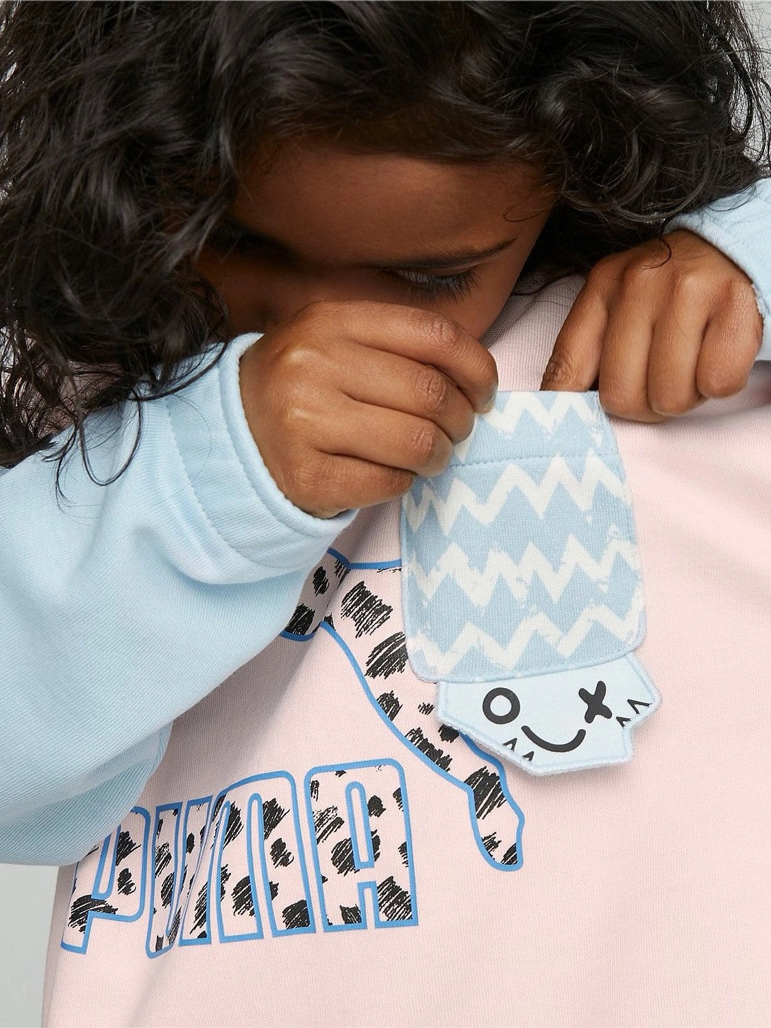 Classics Mix N Match Crew Sweatshirt Kids Wind Resistant