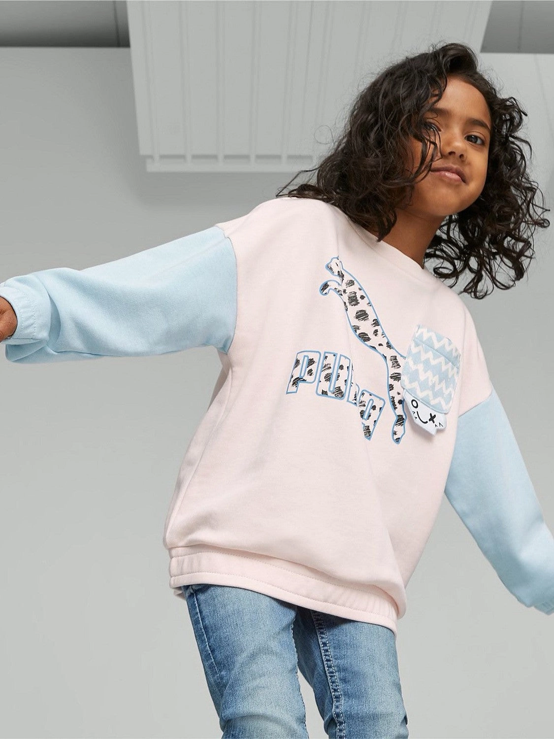 Patchwork Classics Mix N Match Crew Sweatshirt Kids