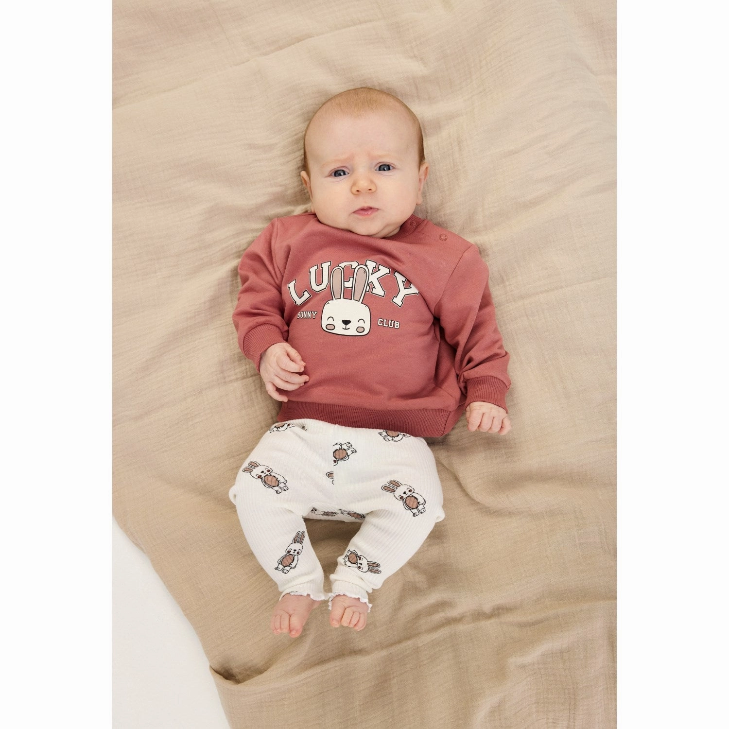 THE NEW Siblings Cloud Dancer AOP TNSBPippa Rib Leggings Eco Friendly Fabric For Men Double Layer