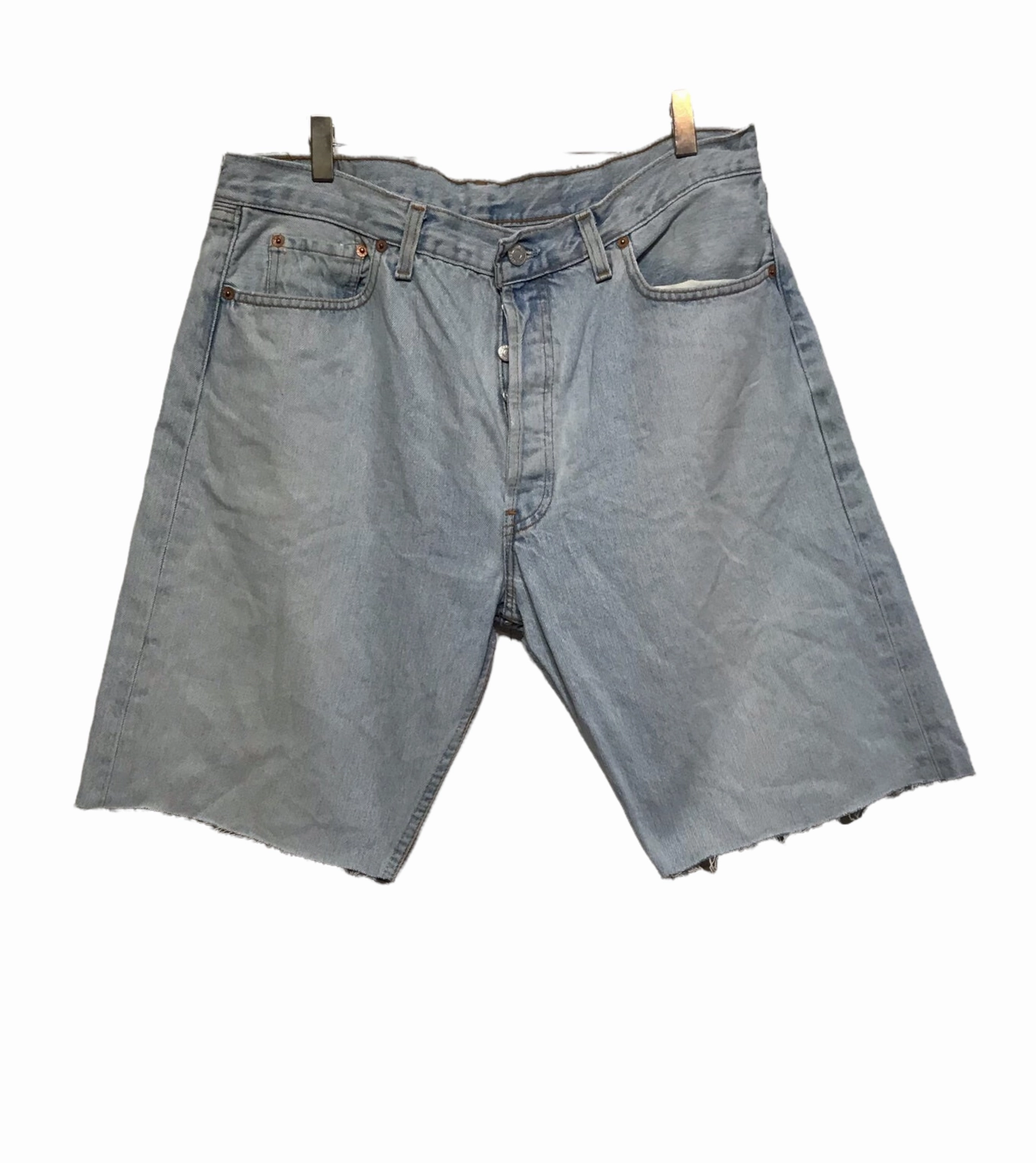 Printed design corduroy shorts Levi??s Denim Shorts (Size L)