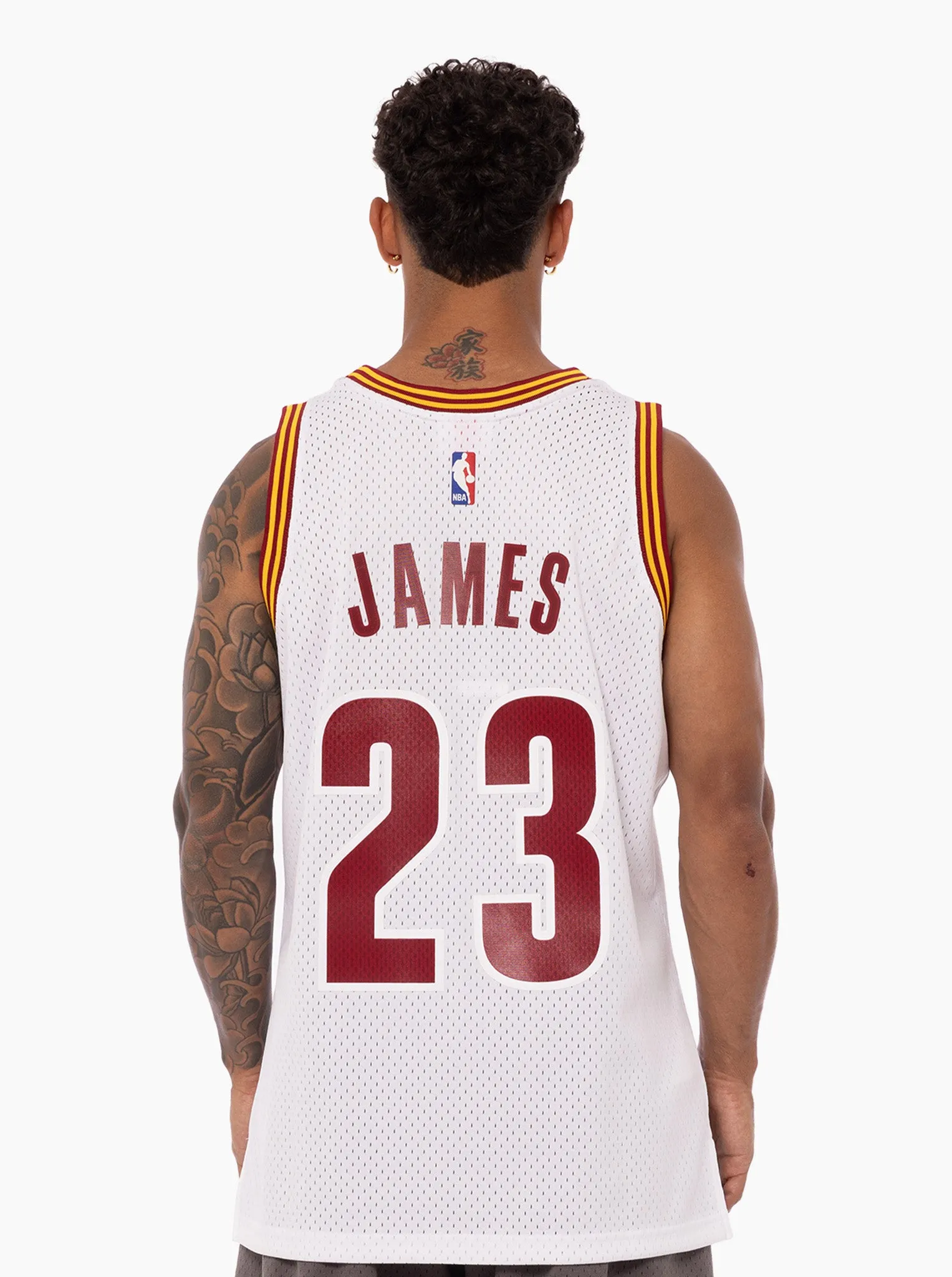 Durable Double Stitched Seams Cleveland Cavaliers 2015-16 Lebron James Swingman Jersey