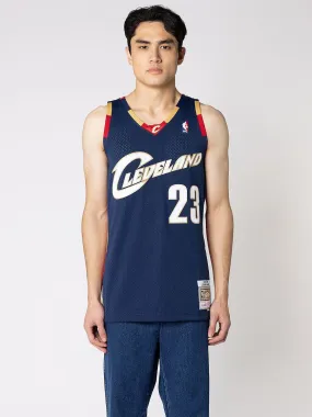 Cleveland Cavaliers Alternate 08-09 Lebron James Swingman Jersey Low Profile Stitching Stylish performance