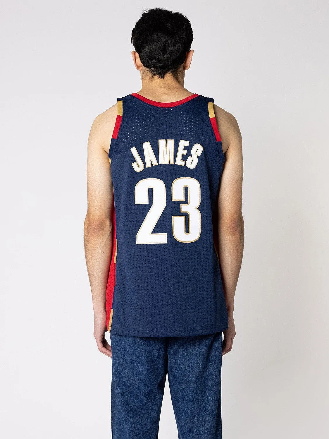 Cleveland Cavaliers Alternate 08-09 Lebron James Swingman Jersey Training Clothes