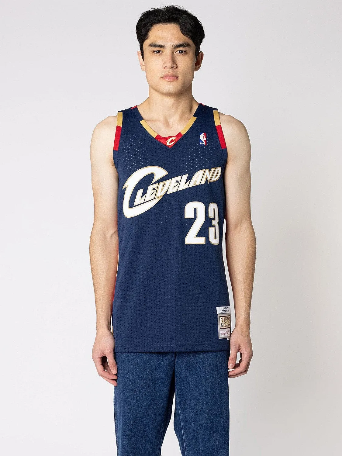 Cleveland Cavaliers Alternate 08-09 Lebron James Swingman Jersey Low Profile Stitching Stylish performance