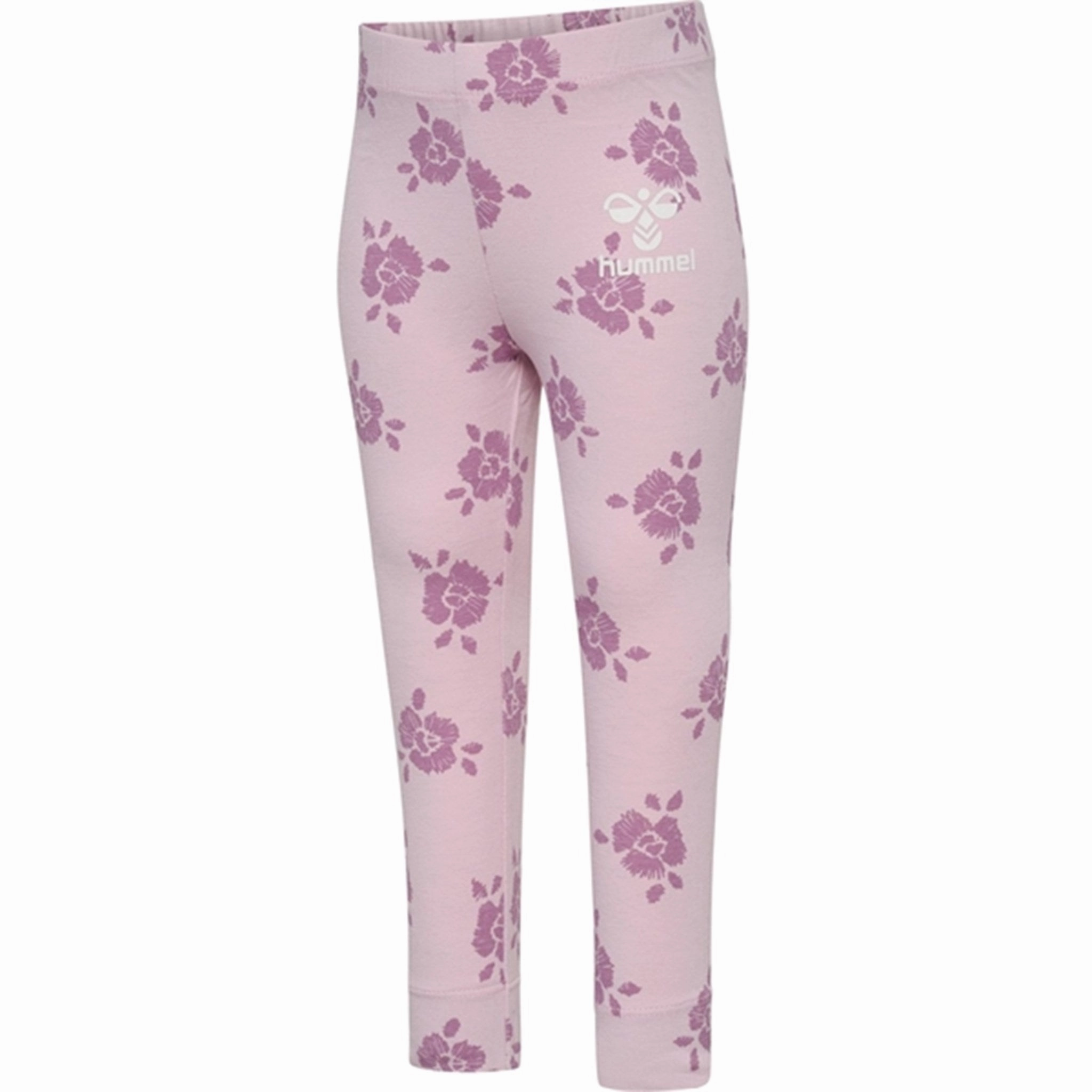 high-waisted style Hummel Winsome Orchid Bloomy Leggings