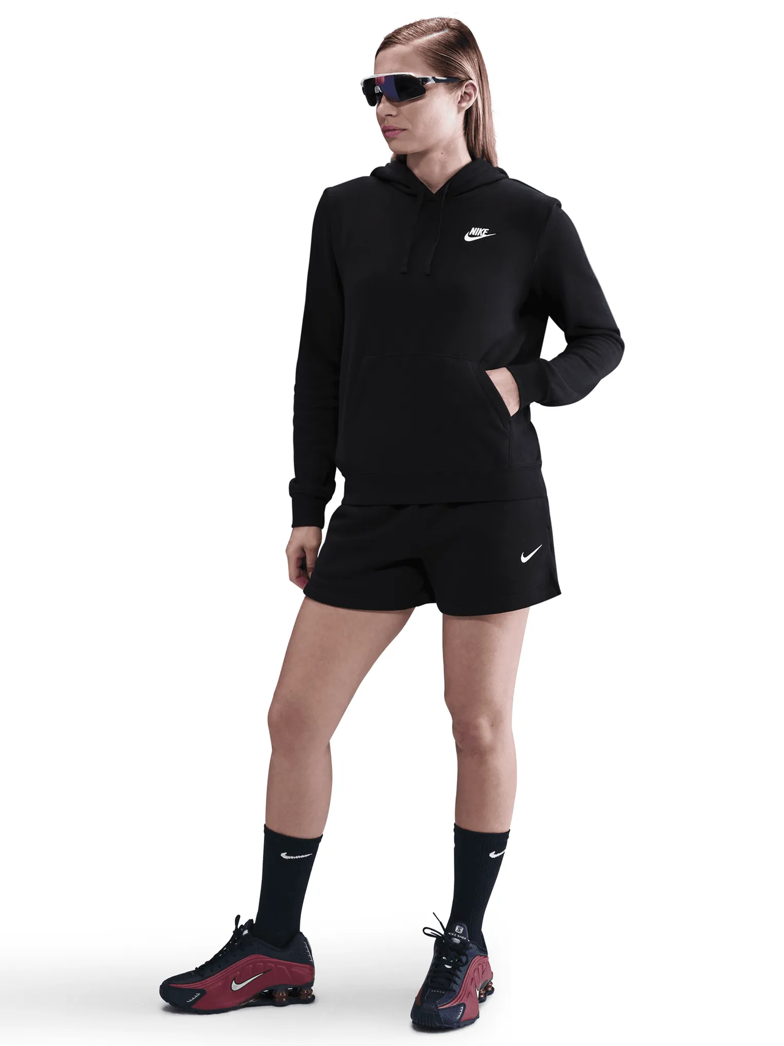 Tagless Labeling Club Fleece Pullover Hoodie