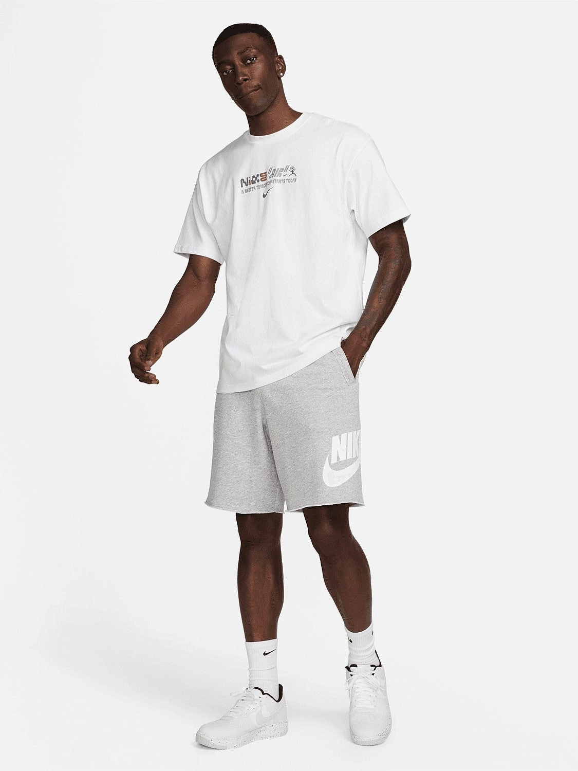 Tailored Design Move Friendly Club Alumni French Terry Shorts