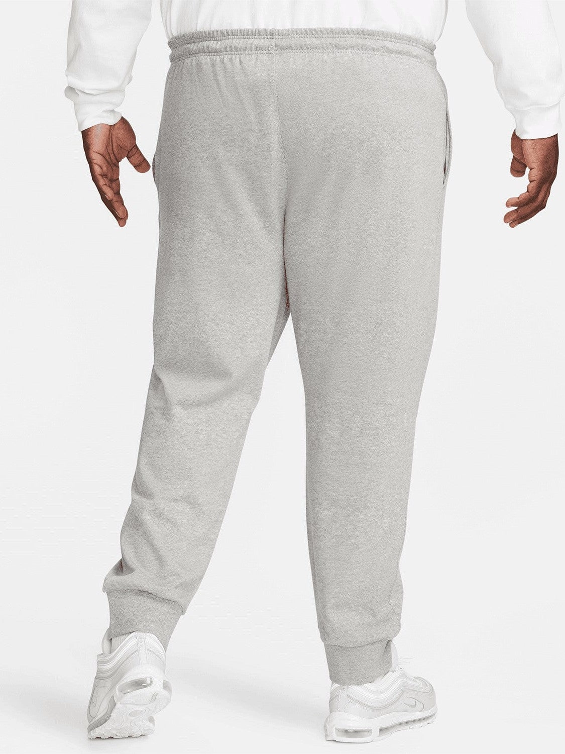 Non slip grip Relaxed Waist Club Fleece Knit Joggers