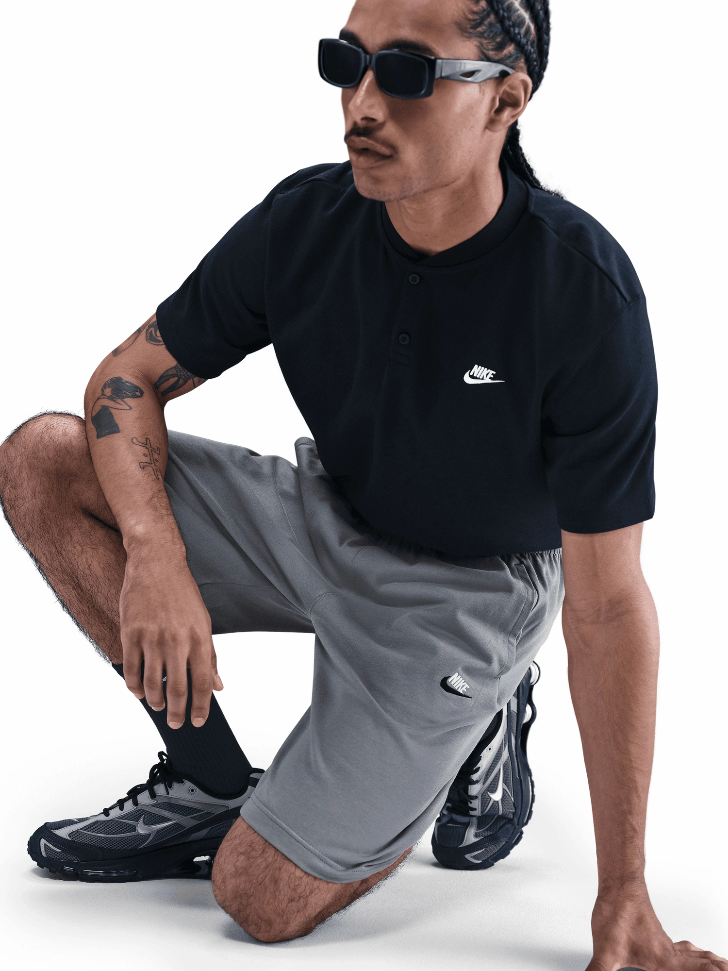 Linen blend Club Jersey Short