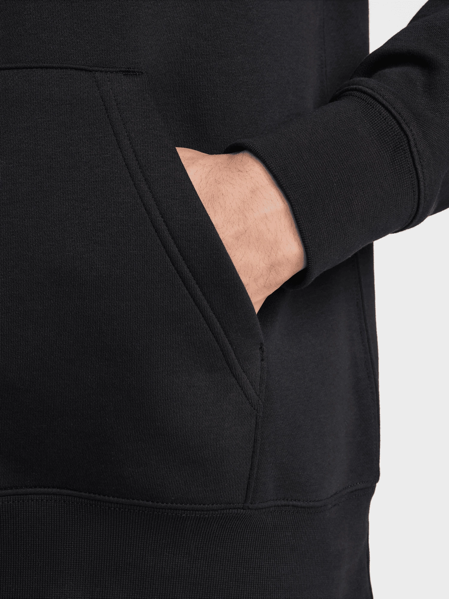 Club Pullover Fleece Hoodie dark colors Long Sleeves