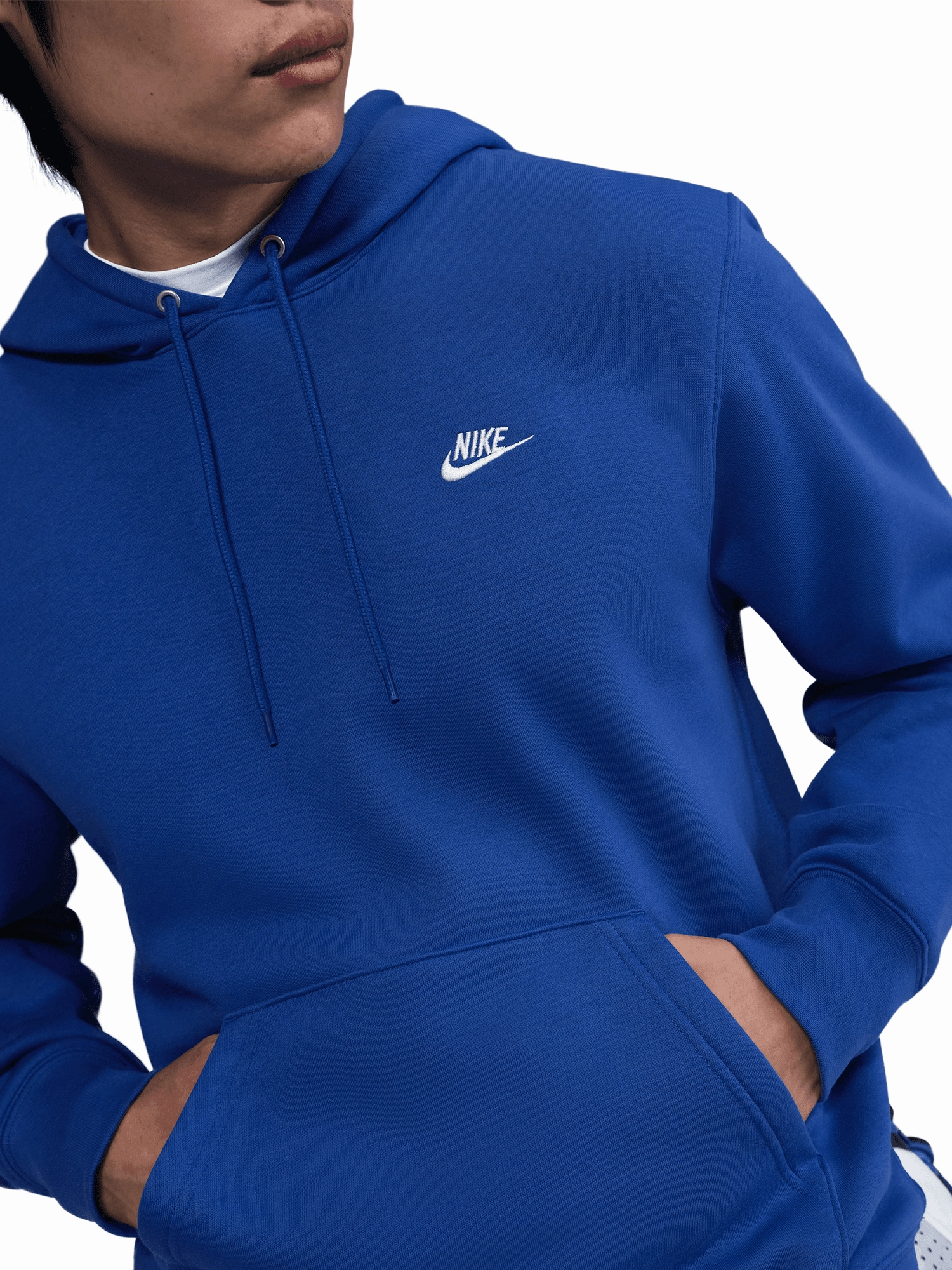 Club Pullover Fleece Hoodie Modern Design