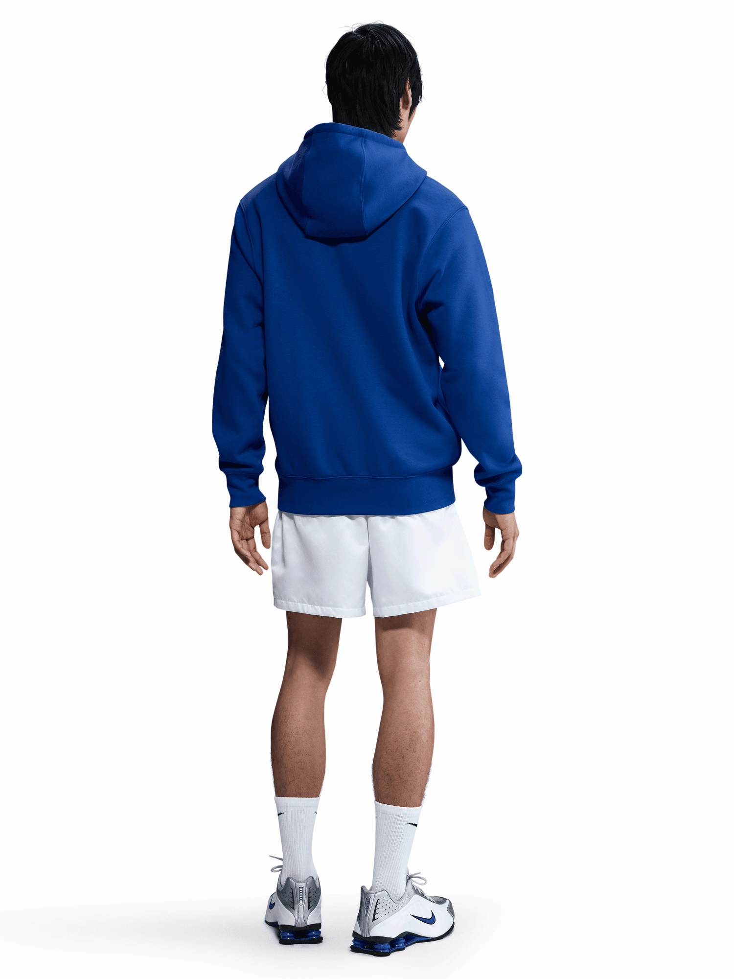 Taped Shoulder Seams City Edge Club Pullover Fleece Hoodie