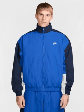 Club Woven Tracksuit Jacket MicroPiqueKnit