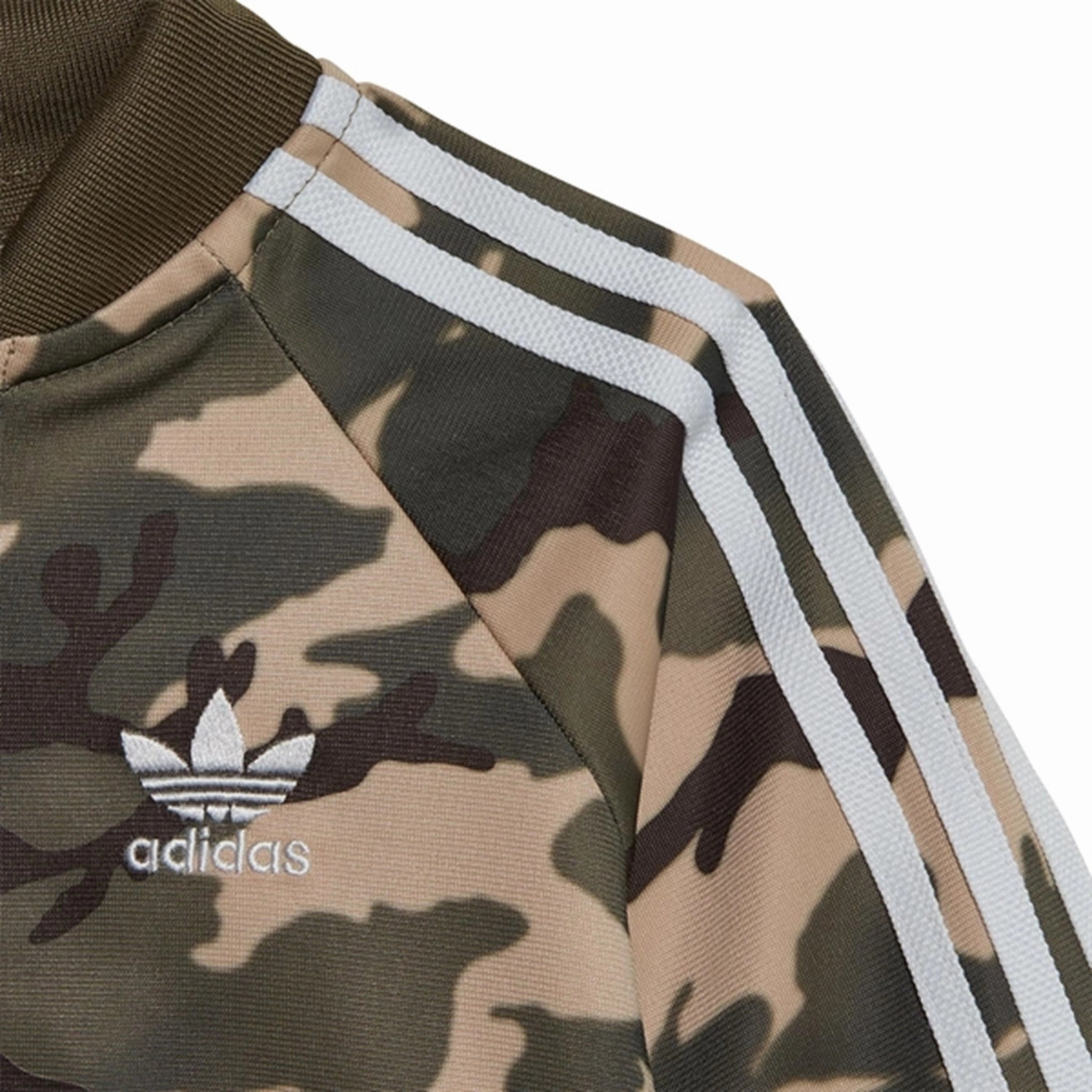 Double Layered Elbow Patches adidas Originals Beige / Multi Color Tracksuit