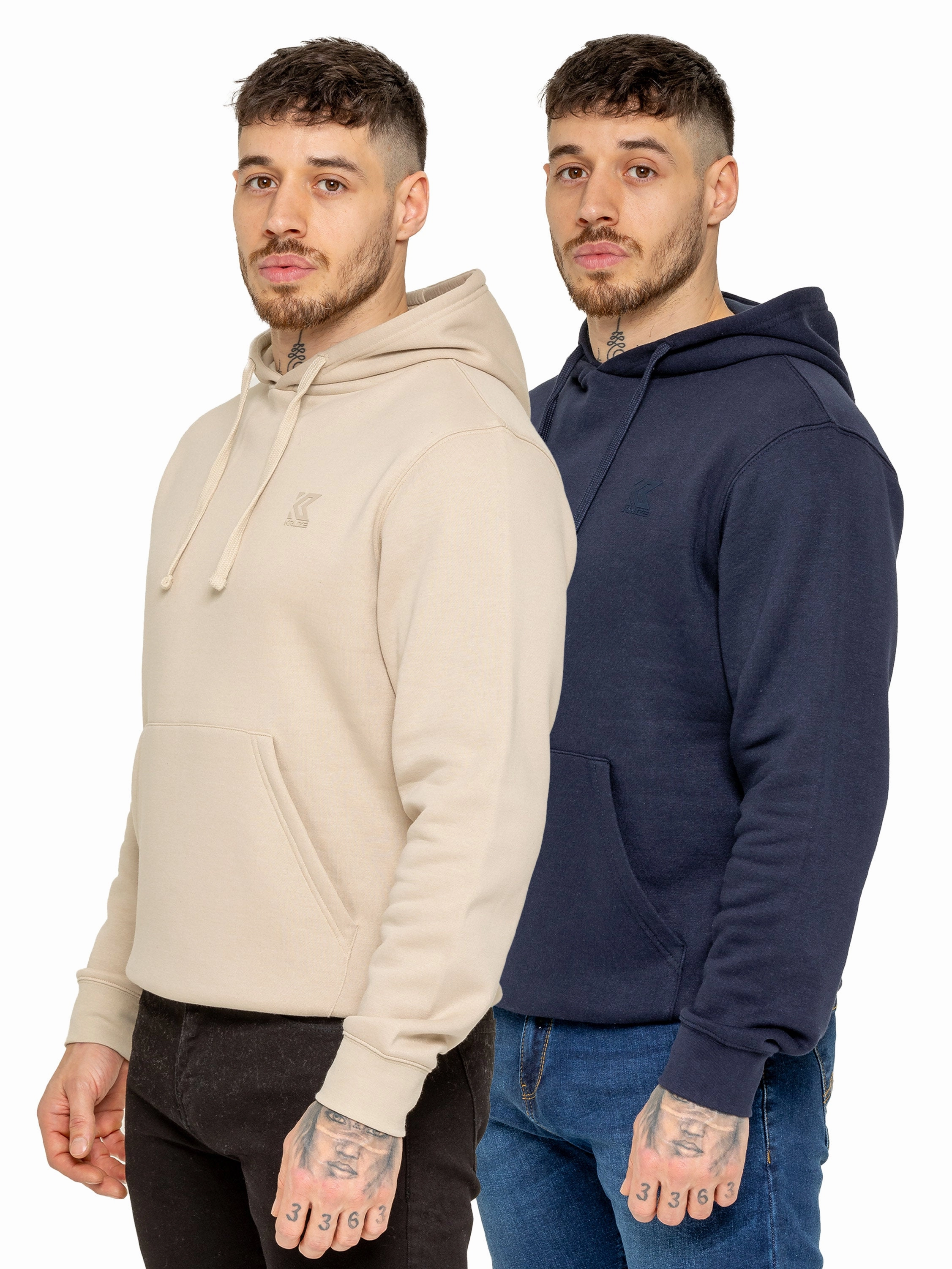 Wolf like scooter clothes Kruze | Mens Fleece Hoodie 2 Pack