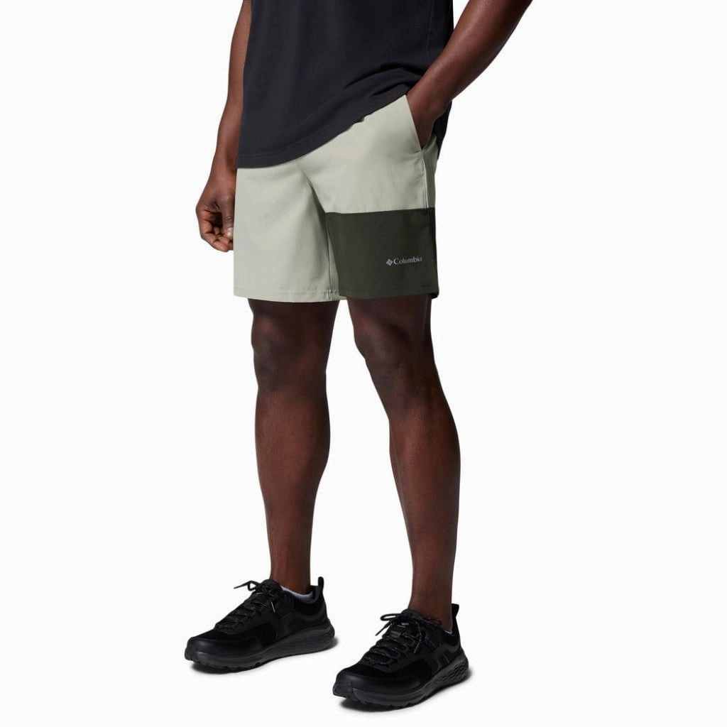 Columbia Hike Colour Block 7" Short Men Temperature Regulating Tech Easy Breezy
