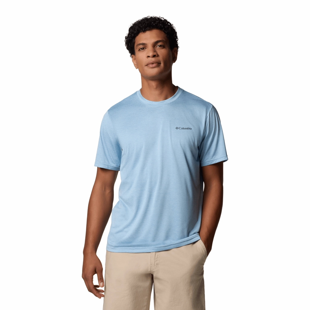 Minimal Comfort Style RelaxedFit Columbia Hike T-Shirt Men