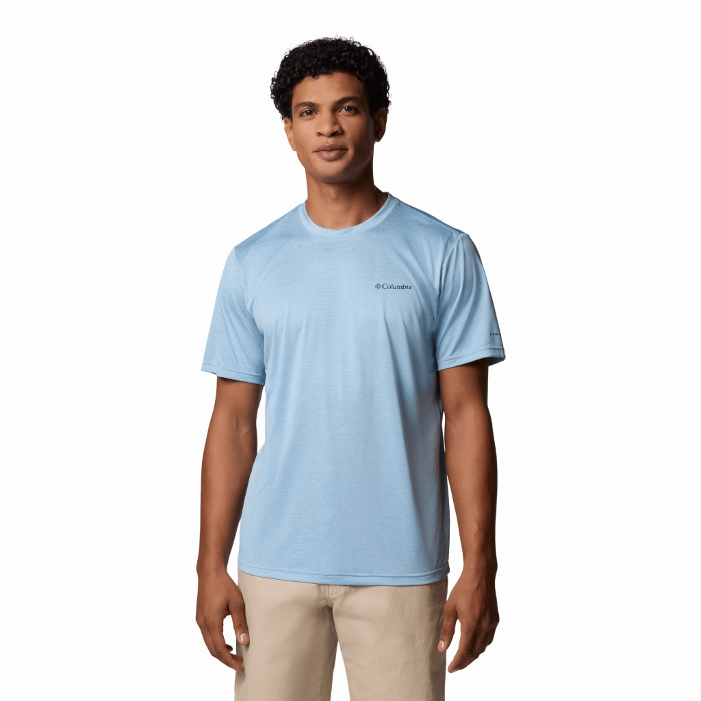 Fuzz Free Surface Easygoing Design Columbia Hike T-Shirt Men