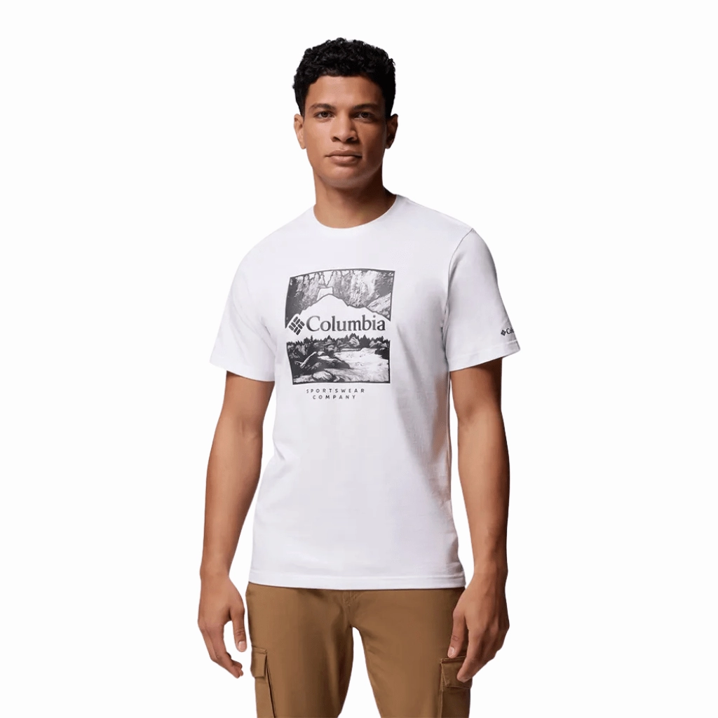 Columbia Seasonal Logo T-Shirt Men Spring Freshness