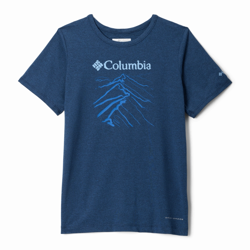 Columbia Tech Trail Graph T-Shirt Infant Skin Friendly Blends Soft Wear
